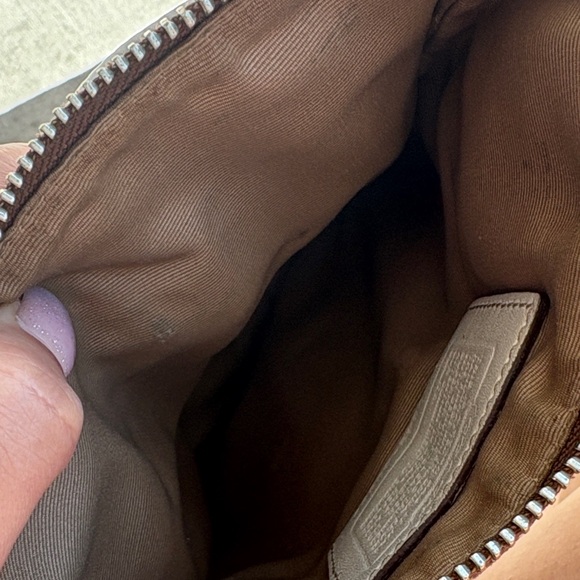 Coach Brown and Cream Crossbody Bag - Picture 9 of 10